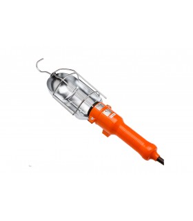 Oprawa przenośna, E27, 5m, max 60W, pomarańcz.