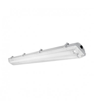 Oprawa hermetyczna, G13, 2xT8 LED 18W,IP65,szary