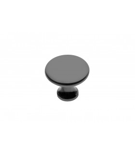 Gałka znalowa UDINE czarny chrom