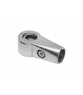 Złącze dwuramienne proste do rury fi25,chrom