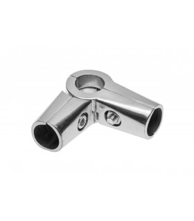 Zestaw złączek (lewa i prawa) do rury fi25 chrom