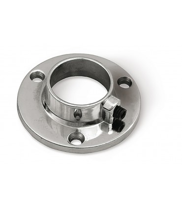 Rozetka fi 25 stalowa (chrom)