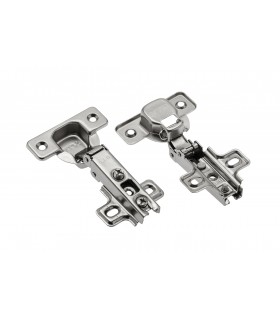 Zawias GTV prosty+prowadnik h=0 bez euro skręcony