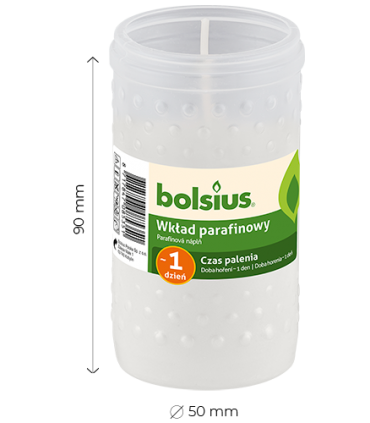 BOLSIUS WKŁAD PARAFINOWY 1