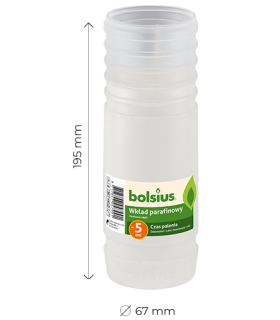 BOLSIUS WKŁAD PARAFINOWY 5