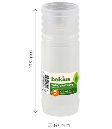 BOLSIUS WKŁAD PARAFINOWY 5