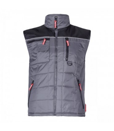 LAHTI BEZRĘKAWNIK OCIEPLANY SZARY "3XL"