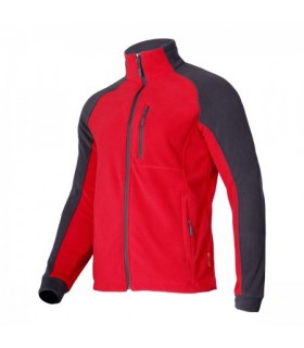 LAHTI BLUZA POLAR. CZERW-SZARA, "M", CE