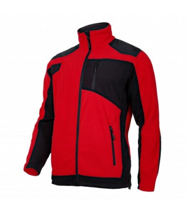 LAHTI BLUZA POLAR. ZE WZMOC. CZERW-CZAR "2XL"