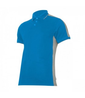 LAHTI KOSZULKA POLO 190G/M2, NIEB-SZAR "XL"
