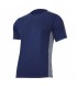 LAHTI KOSZULKA T-SHIRT 180G/M2, GRANAT-SZAR. "3XL"