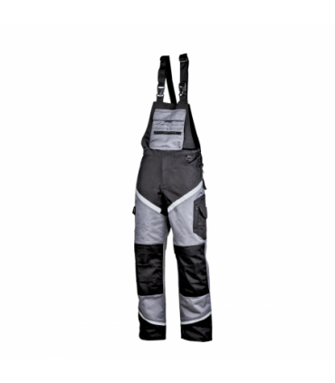 LAHTI OGRODNICZKI CZARNO-SZARE, ODBLASKI, "2XL"