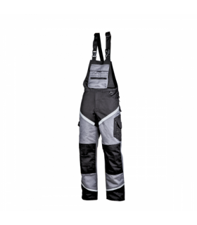 LAHTI OGRODNICZKI CZARNO-SZARE, ODBLASKI, "3XL"