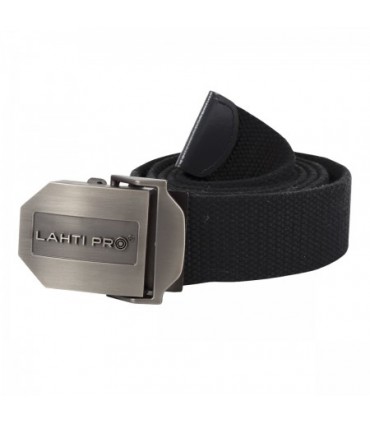 LAHTI PASEK DO SPODNI PARCIANY CZARNY, R. UN.