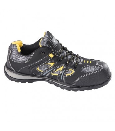 LAHTI PÓŁBUTY NUB/DZIAN. CZAR-ŻÓŁ. S1P SRA, 44