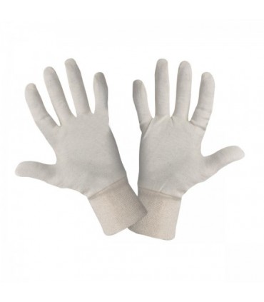 LAHTI RĘKAWICE BAWEŁNIANE BEŻOWE  "11"