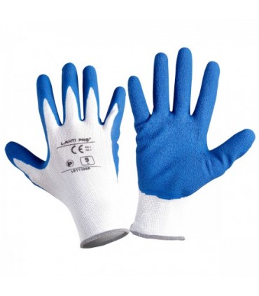 LAHTI RĘKAWICE LATEX GRAN-BIAŁE "9"