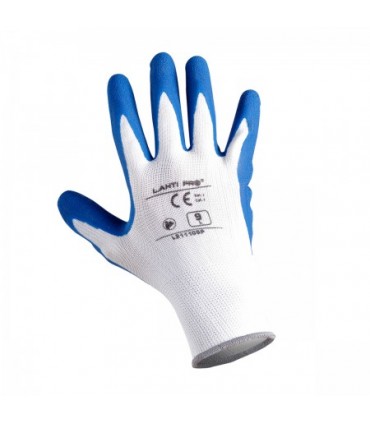 LAHTI RĘKAWICE LATEX GRAN-BIAŁE "9"