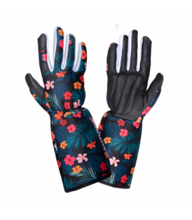 LAHTI RĘKAWICE SKÓRA KOZIA CZARNE DŁUGIE "9", CE