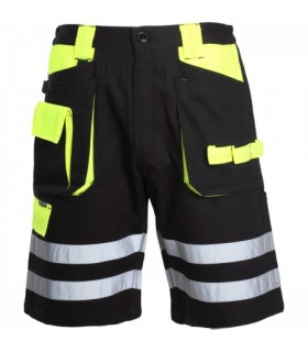 LAHTI SPODENKI KRÓTKIE CZA-ŻÓŁ 100% BAW.ODBL "2XL"