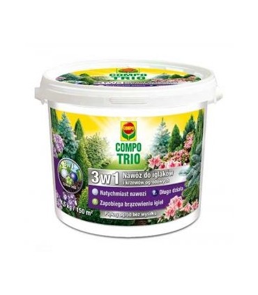 C - NAWÓZ DO IGLAKÓW TRIO 3w1 4,5 kg