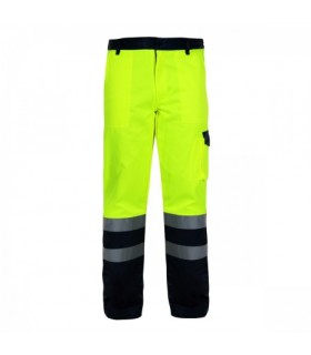 LAHTI SPODNIE OSTRZEGAWCZE  ŻÓŁTE "L"