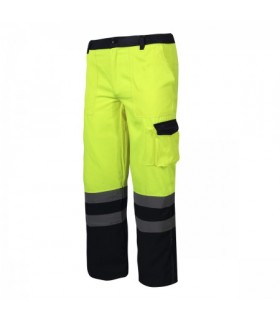 LAHTI SPODNIE OSTRZEGAWCZE  ŻÓŁTE "M"