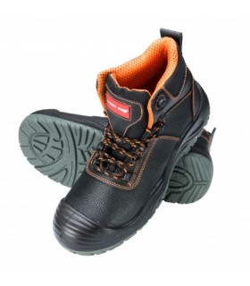 LAHTI TRZEWIKI SKÓRZANE CZARNE, S1 SRA, 43