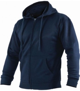 BLUZA Z KAPTUREM GRANATOWA "L" STALCO  S-44465