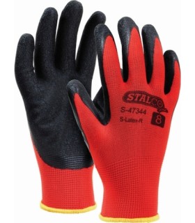 HIT RĘKAWICE POLIESTROWE S-LATEX R ECO 9" S-47282