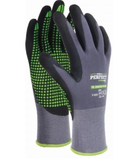 RĘKAWICE NYL. NITRILE FLEX PVC DOTS 10" S-76321