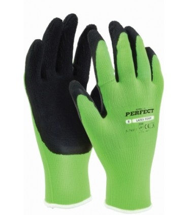 RĘKAWICE POLIESTR. S-LATEX FOAM 8" S-76311 SP