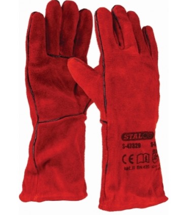 RĘKAWICE SKÓRZANE S-Skin RED "11" S-47329 