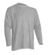 T-SHIRT LONGSLEEVE SZARY "XXL" TSRA150LS
