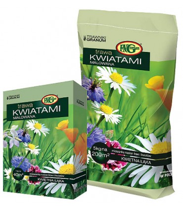 GRANUM - TRAWA KWIATAMI MALOWANA 1KG