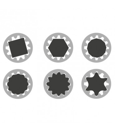 PROLINE NASADKA SPLINE CRV 1/2" M9