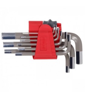 PROLINE KLUCZE IMBUSOWE KPL.9SZT, 1.5-10MM, S2