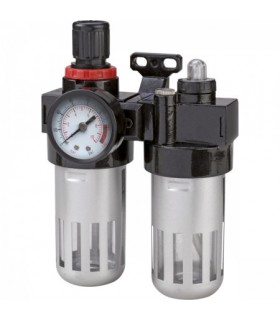 PROLINE REDUKTOR Z MANOMET. FILTR. I NAOLEJ. 1/4"