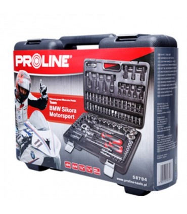 PROLINE ZESTAW NASAD.I KOŃC. 94szt 1/2 ,1/4 4-32mm