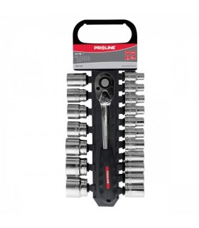 PROLINE ZESTAW NASADEK 19 SZT CV 1/2", 8-32MM