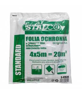 FOLIA MALARSKA STANDARD 260g LDPE, 4x5m S-47632