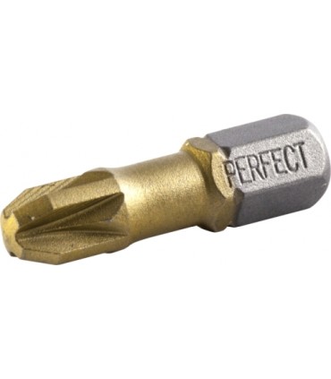 KOŃCÓWKA 1/4" POZIDRIV Pz1,25mm TIT. 1szt. S-66311