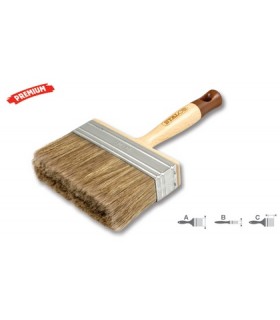 PĘDZEL TAPETOWY WOOD 130mm STALCO S-39014