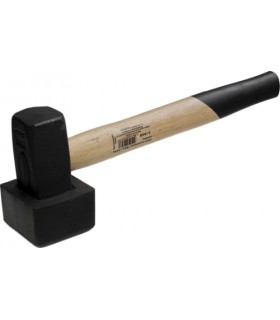 MŁOTEK KAMIENIARSKI Z OSŁ. GUMOWĄ 1500g S-19435