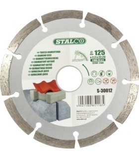 TARCZA DIAMENTOWA SEGM. 125mm SUCHO S-30012