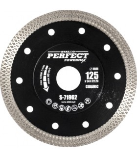 TARCZA DIAMENTOWA 125mm X 1,4mm CERAMIC PERFECT