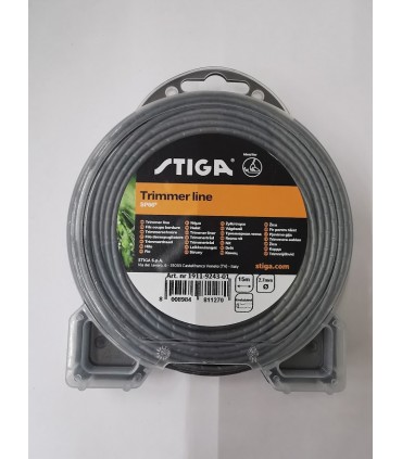 STIGA ŻYŁKA TNĄCA SP66 KARB. blister 2,7/15m