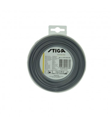 STIGA ŻYŁKA TNĄCA G.STIGA 2,0/15m BL.(BLACK)