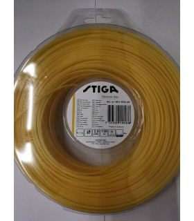 STIGA ŻYŁKA TNĄCA O.STIGA 2,0/130m B. (YELLOW)
