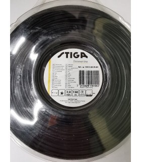 STIGA ŻYŁKA TNĄCA G.STIGA 2,0/130m BL. (BLACK)
